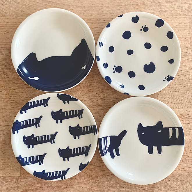 お気に入りの食器 ねこ柄 豆皿 Tsumori Chisato ツモリチサト などのインテリア実例 07 11 07 03 03 Roomclip ルームクリップ