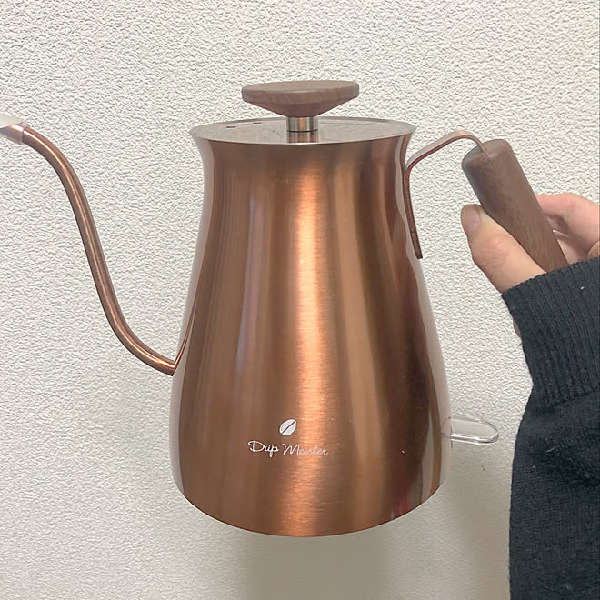 キッチン 1人暮らし 賃貸 電気ケトル アンティーク カフェ風のインテリア実例 19 01 16 21 00 55 Roomclip ルームクリップ