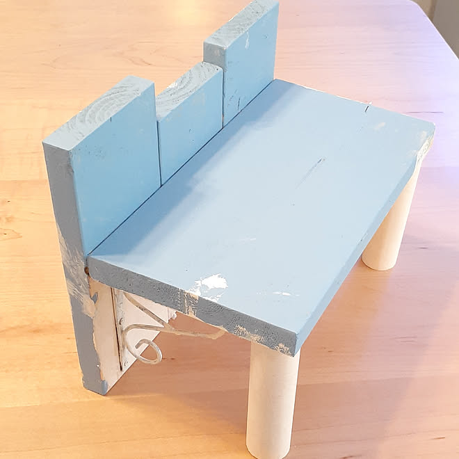 花台 フラワースタンド 100均 アイアン棚受け 子供の作品 などのインテリア実例 04 15 15 25 35 Roomclip ルームクリップ