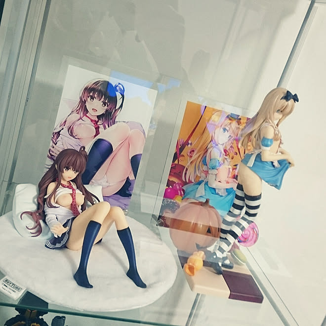 棚 深崎暮人 Tony フィギュアのインテリア実例 19 09 29 10 34 55 Roomclip ルームクリップ