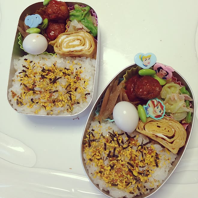 キッチン お弁当 幼稚園弁当 息子のお弁当 アルミのお弁当箱 などのインテリア実例 16 10 04 07 56 51 Roomclip ルームクリップ