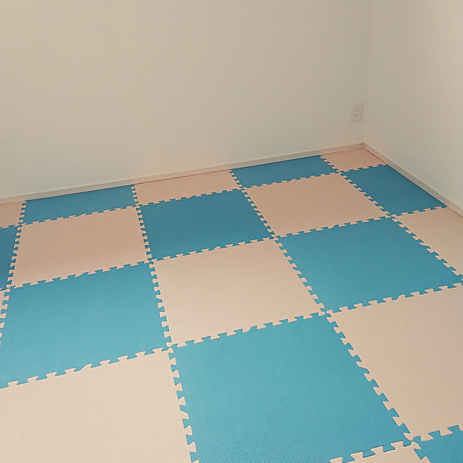 部屋全体 ４帖半 玩具部屋 ジョイントマット 子供部屋 などのインテリア実例 19 04 18 12 53 Roomclip ルームクリップ