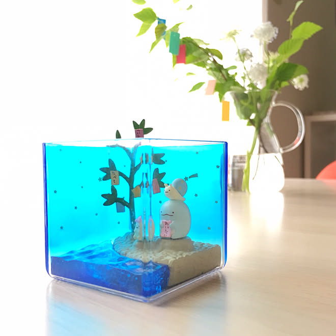 息子コレクション テラリウム すみっコぐらし 七夕 長野県 などのインテリア実例 19 07 19 14 19 21 Roomclip ルームクリップ