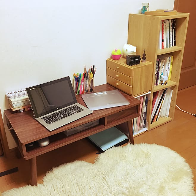 ローデスク 机 パソコンデスク Diy ナチュラル などのインテリア実例 16 08 13 23 10 54 Roomclip ルームクリップ ローデスク 机 パソコンデスク Diy ナチュラル などのインテリア実例 16 08 13 23 10 54 Roomclip ルームクリップ