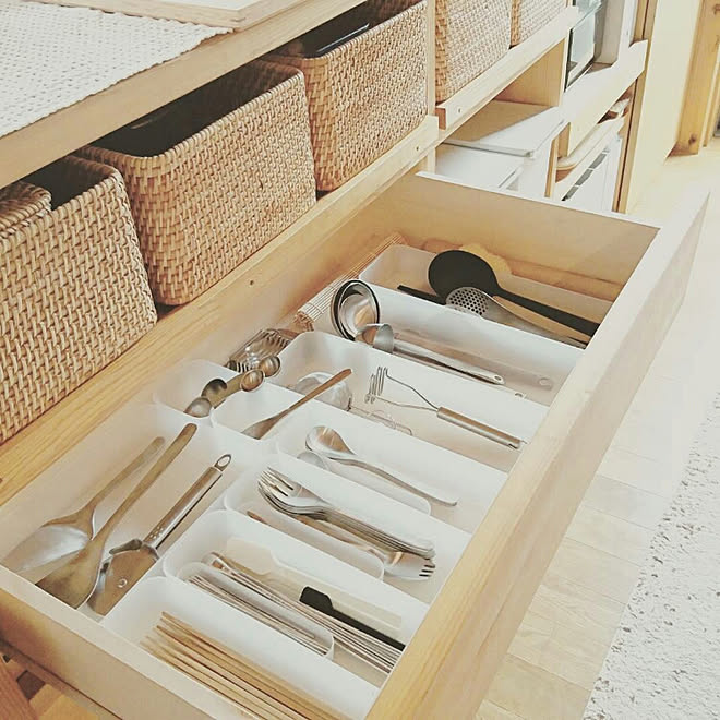 キッチン 引き出し収納 カトラリー収納 無印良品 マイホーム などのインテリア実例 17 10 04 22 51 13 Roomclip ルームクリップ キッチン 引き出し収納 カトラリー収納 無印良品 マイホーム などのインテリア実例 17 10 04 22 51 13 Roomclip ルームクリップ