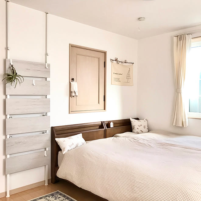 すっきり暮らしたい 壁面収納 見せる収納 ニトリ 収納 などのインテリア実例 21 12 09 21 10 02 Roomclip ルームクリップ