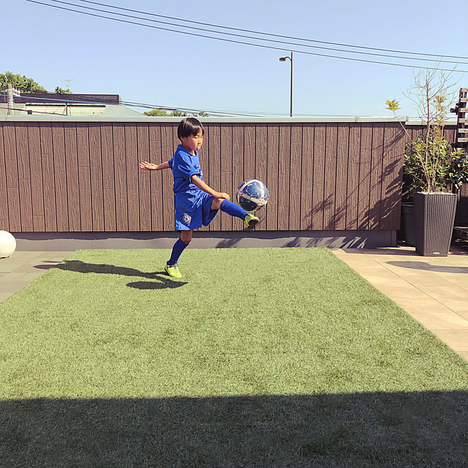 チェルシー リフティング練習 サッカー 屋上 屋上のある暮らし などのインテリア実例 19 07 09 16 18 39 Roomclip ルームクリップ