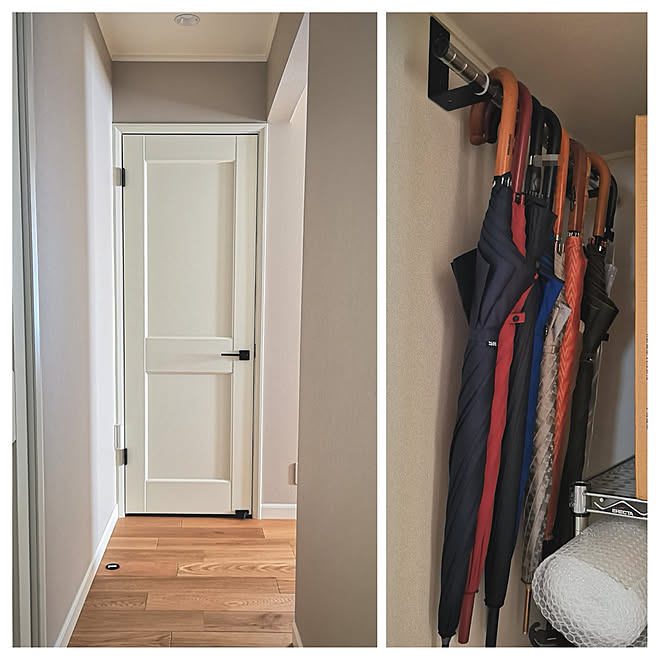 壁 天井 傘立て 傘収納 隠す収納 物置 などのインテリア実例 21 06 28 10 47 35 Roomclip ルームクリップ
