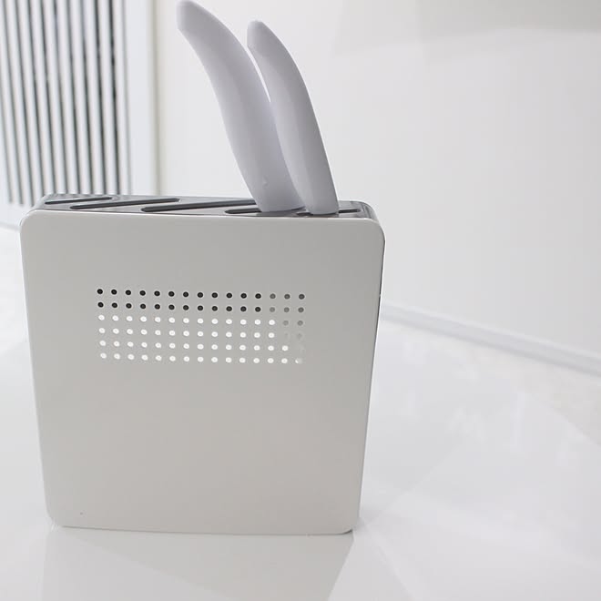 キッチン 包丁差し 暮らし 包丁 収納 などのインテリア実例 17 06 12 08 38 11 Roomclip ルームクリップ