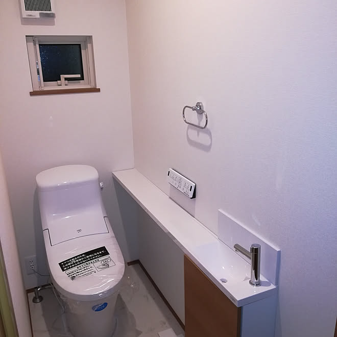 バス トイレ リクシル トイレ手洗いカウンター 新生ヤマダホームズのインテリア実例 18 03 19 21 50 02 Roomclip ルームクリップ バス トイレ リクシル トイレ手洗いカウンター 新生ヤマダホームズのインテリア実例 18 03 19 21 50 02 Roomclip ルームクリップ