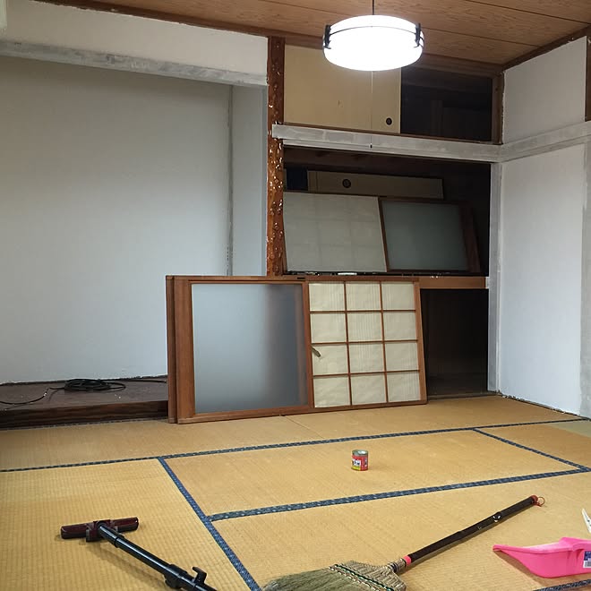 ベッド周り/引っ越し/一軒家賃貸/6DK/窓がたくさん&hellip;などのインテリア実例 20151120 224836