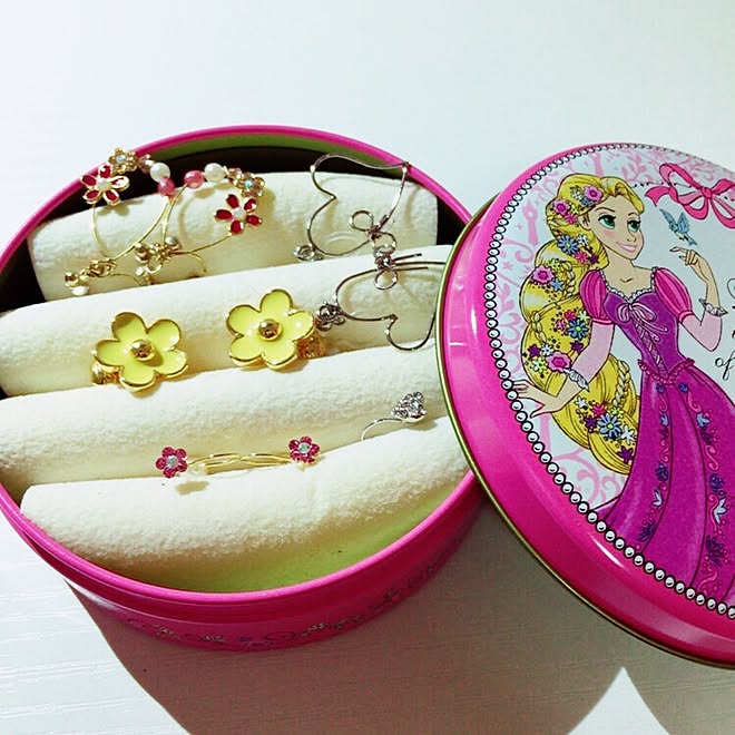 ディズニー アクセサリー リメ缶 雑貨のインテリア実例 16 06 07 23 18 47 Roomclip ルームクリップ