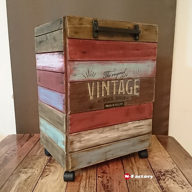 Diy セリア ダイソー すのこ オイルステイン などのインテリア実例 17 07 12 07 07 Roomclip ルームクリップ