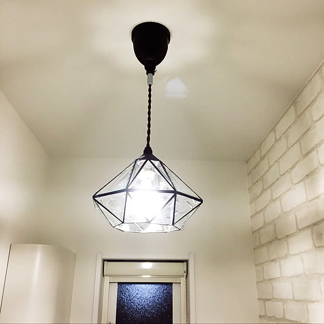 バス トイレ ペンダントライト トイレ ロアンヌペンダントライト 新築建築中 などのインテリア実例 17 09 21 01 29 03 Roomclip ルームクリップ