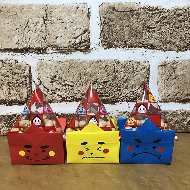 子供向けぬりえ 驚くばかり豆 まき 折り紙 子供向けぬりえ 驚くばかり豆 まき 折り紙