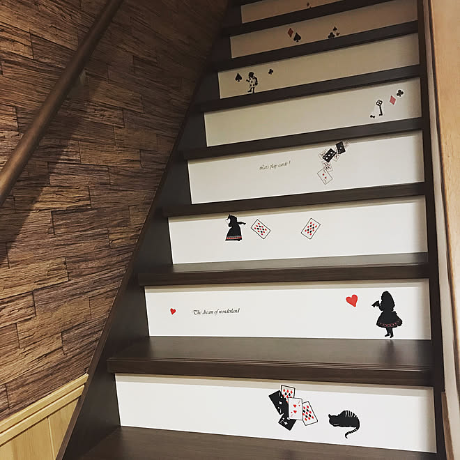 ツートーン階段/階段/DAIKENの建具/DAIKEN/#ダイケン#DAIKEN#階段...などのインテリア実例 - 2019-11-16 20:16:46