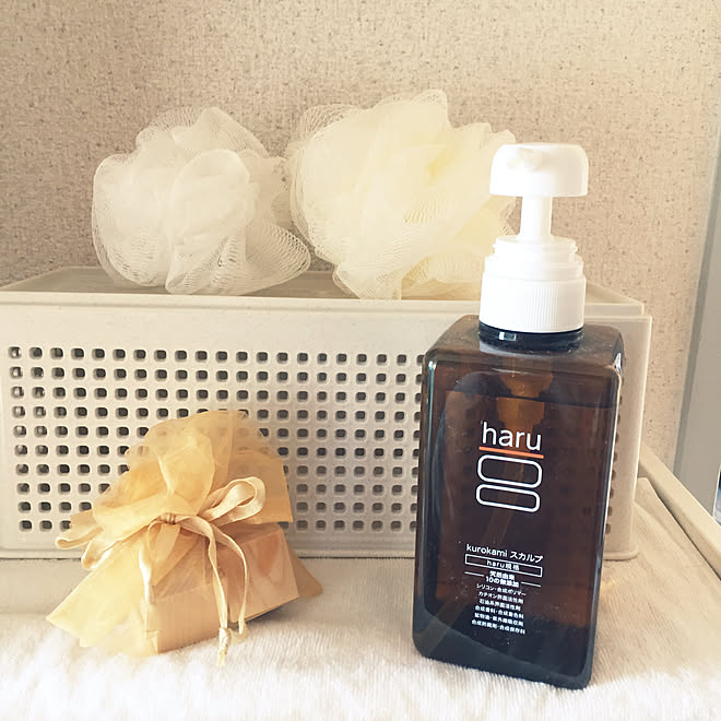 バス トイレ ひのきブロックは入浴剤代わりに モニター中です バスルーム Kurokamiスカルプ などのインテリア実例 18 09 28 13 24 59 Roomclip ルームクリップ