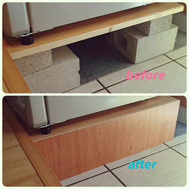 キッチン コストコ用冷凍庫 土間 勝手口 すっきり暮らしたい などのインテリア実例 17 07 18 17 38 15 Roomclip ルームクリップ