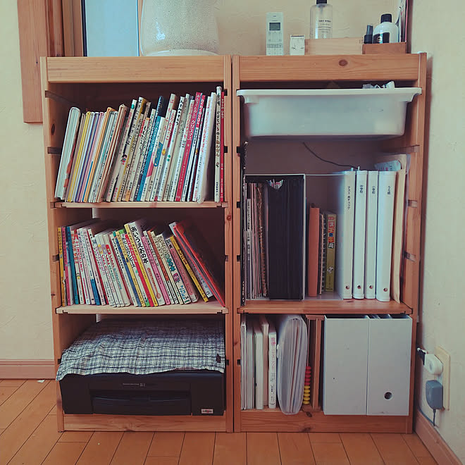 棚 無印良品 トロファスト イケア 本棚 などのインテリア実例 21 03 11 09 49 06 Roomclip ルームクリップ