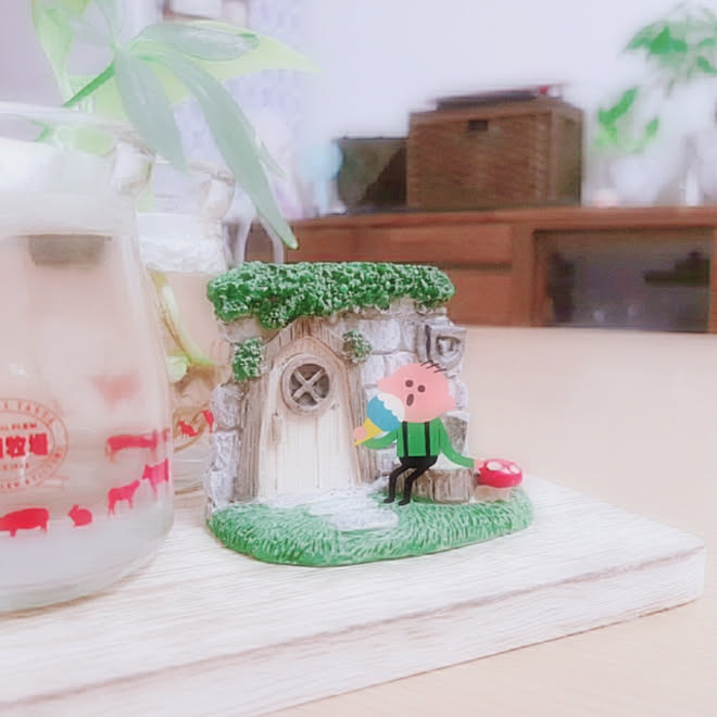 リビング メルヘン ミニチュア ダイソー 小道具のインテリア実例 08 18 57 01 Roomclip ルームクリップ