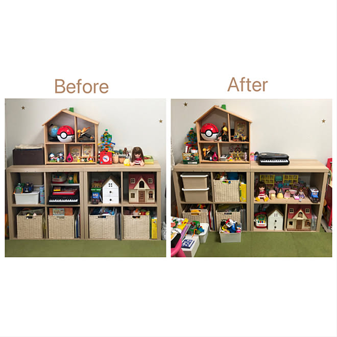 Kallax Ikea カラックス おもちゃ収納 こどものいる暮らし などのインテリア実例 21 01 16 22 34 11 Roomclip ルームクリップ Kallax Ikea カラックス おもちゃ収納 こどものいる暮らし などのインテリア実例 21 01 16 22 34 11 Roomclip ルームクリップ