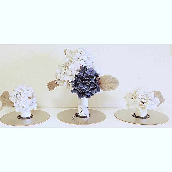 棚 くすみカラー 季節の設え 梅雨モチーフ 紫陽花モチーフ などのインテリア実例 22 05 21 15 59 35 Roomclip ルームクリップ