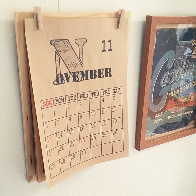 手作りカレンダー Minneにて販売中 セリア クラフト紙 男前もナチュラルも好き などのインテリア実例 16 11 01 09 00 45 Roomclip ルームクリップ 手作りカレンダー Minneにて販売中 セリア クラフト紙 男前もナチュラルも好き などのインテリア実例 16 11 01 09 00 45 Roomclip ルームクリップ