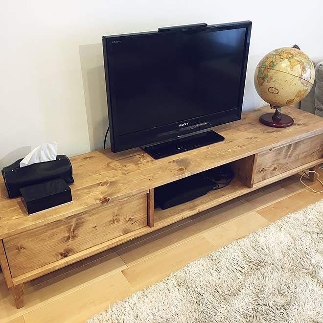 リビング Neald テレビボード ナチュラル 楽天で買ったもの などのインテリア実例 17 02 28 11 55 06 Roomclip ルームクリップ