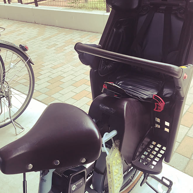 駐輪場 自転車 こどものいる暮らし 虫コナーズ 虫対策 などのインテリア実例 21 04 25 16 35 57 Roomclip ルームクリップ