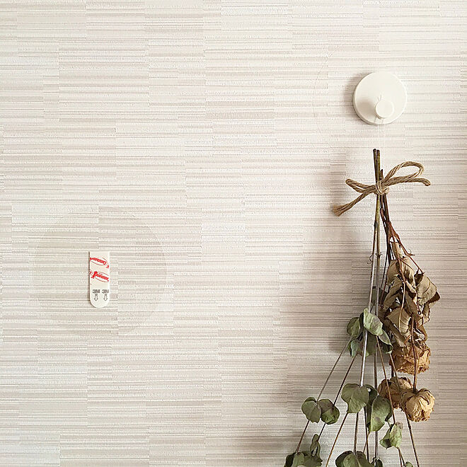 壁紙用フック 暮らしを楽しむ コマンドフック ウォールデコレーション 壁 などのインテリア実例 19 11 17 00 12 42 Roomclip ルームクリップ