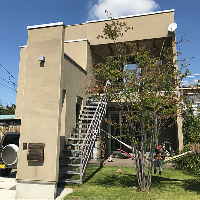 玄関 入り口 楽建舎 山梨の工務店 工務店 塗り壁 などのインテリア実例 18 03 02 13 08 36 Roomclip ルームクリップ