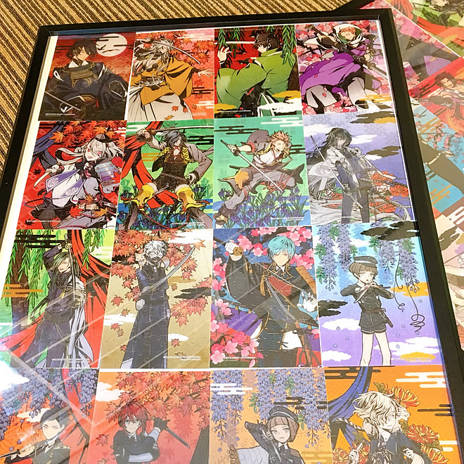 刀剣乱舞 ジグソーパズル オタク部屋 オタ部屋 ダイソー などのインテリア実例 19 08 21 13 21 46 Roomclip ルームクリップ