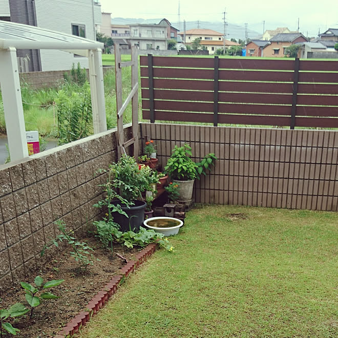 玄関 入り口 山善隠すガーデン家具モニター募集 庭 芝生 花壇 などのインテリア実例 2018 07 05 21 57 38 Roomclip ルームクリップ