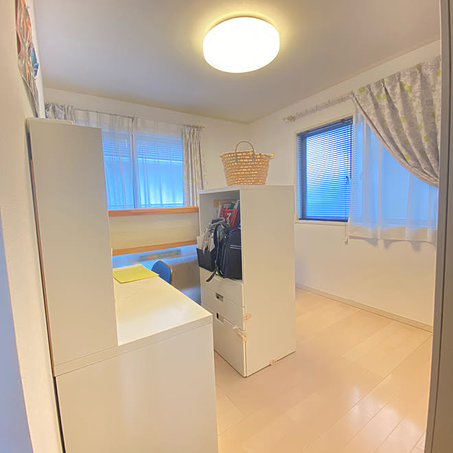 学習机/男の子の部屋/IKEA/子供部屋/カーテン...などのインテリア実例 - 2021-01-24 16:44:09