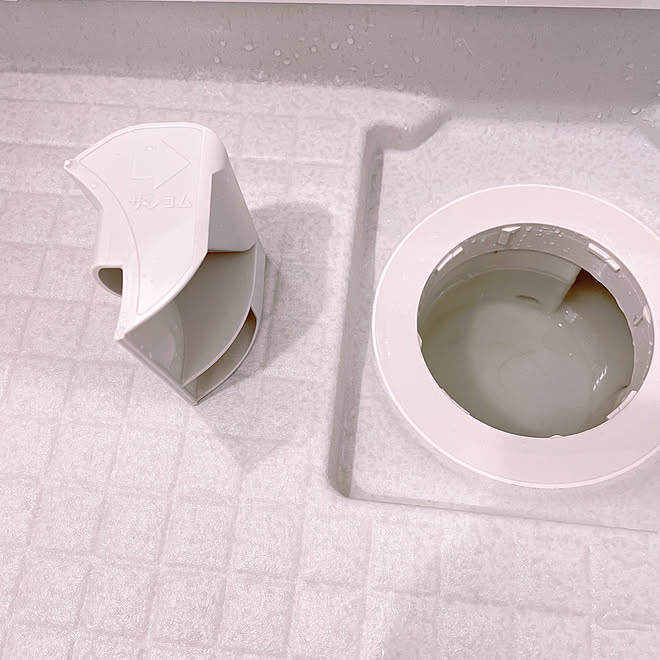 Lixil くるりんポイ排水口 Lixilアライズ 16 バス トイレのインテリア実例 22 02 01 32 42 Roomclip ルームクリップ