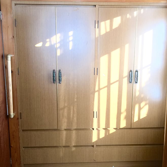 棚 リメイク 備付けクローゼット 備付け 備付けタンス などのインテリア実例 16 07 21 10 06 37 Roomclip ルームクリップ