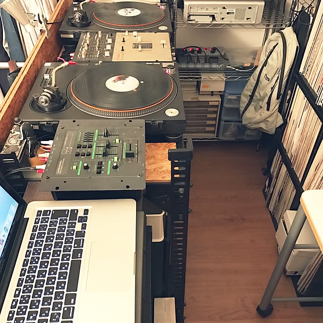 DJ BOOTH/DJブース/DJ部屋/書斎/趣味のインテリア実例 - 2017-01-12 17:41:19