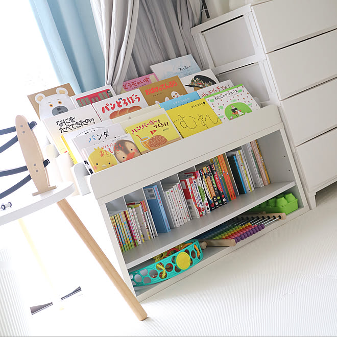 無印良品 絵本棚 絵本ラック 棚のインテリア実例 21 05 24 12 23 34 Roomclip ルームクリップ