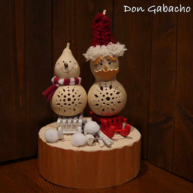 クリスマス Diy ひょうたん ひょうたんランプ 照明 などのインテリア実例 11 17 19 15 44 Roomclip ルームクリップ