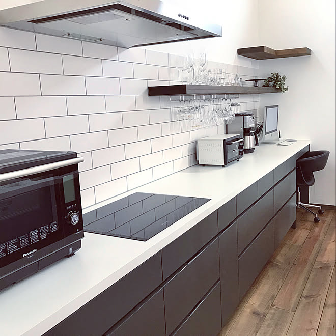 Miele Bistro 平田タイル Kitchen House キッチンハウス などのインテリア実例 19 06 27 22 13 31 Roomclip ルームクリップ