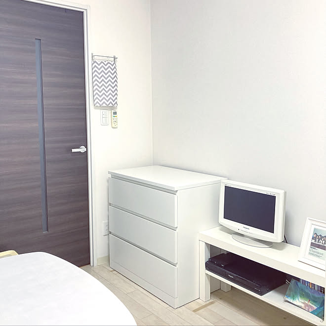 チェスト マルム グレーピンク 一人暮らし女子 Ikea などのインテリア実例 22 09 03 23 50 32 Roomclip ルームクリップ