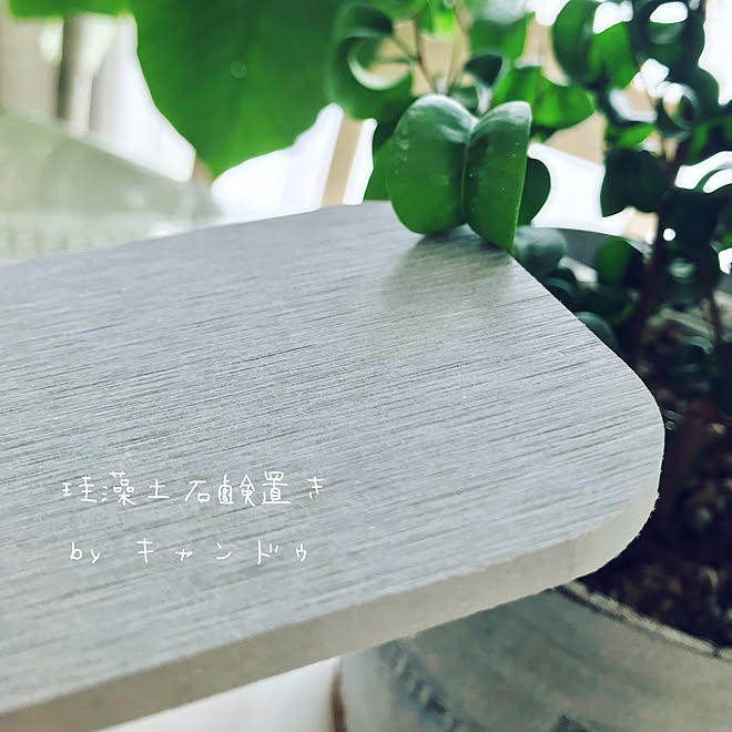 バス/トイレ/珪藻土/モノトーン/珪藻土コースター/珪藻土石けん置き...などのインテリア実例 - 2019-11-17 10:38:57
