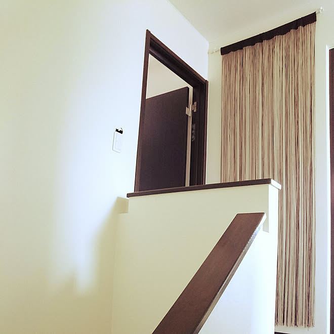 壁 天井 紐のれん ニトリ ひものれんのインテリア実例 19 01 17 15 32 30 Roomclip ルームクリップ