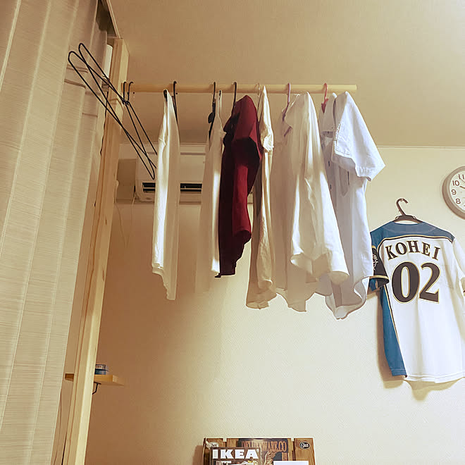 コメリ ホーマック 部屋干しスペース 旭川 Diy などのインテリア実例 06 17 22 07 47 Roomclip ルームクリップ