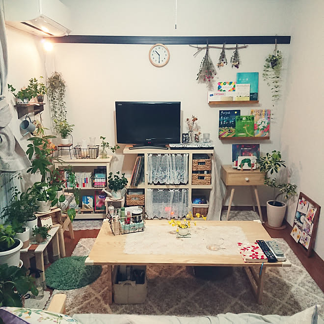 部屋全体/賃貸アパート/賃貸/一人暮らし/ひとり暮らし...などのインテリア実例 - 2019-06-02 22:35:02