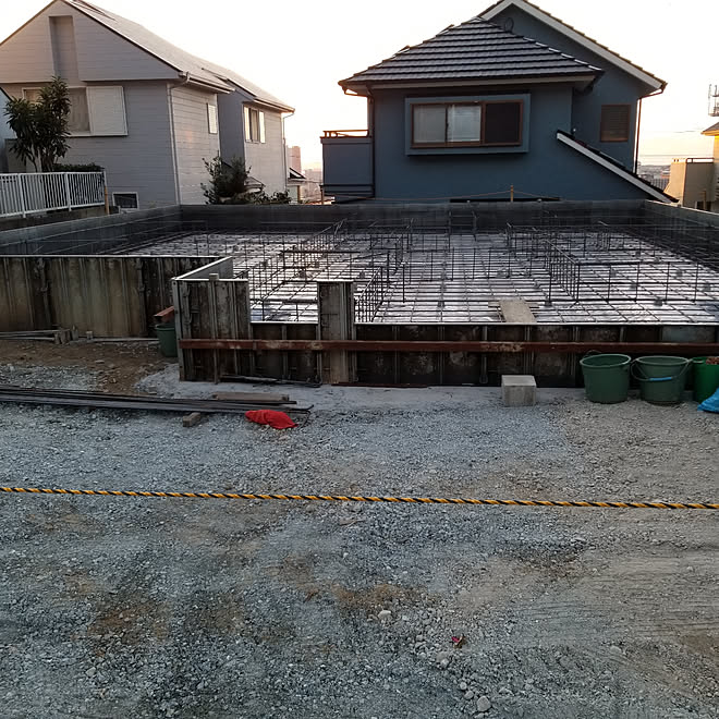 部屋全体/注文住宅/基礎工事中のインテリア実例 - 2019-11-23 07:49:34