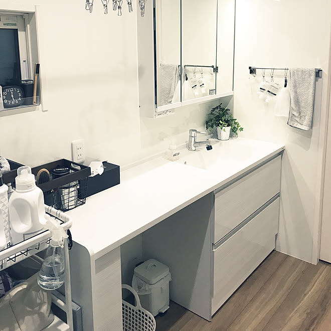 バス トイレ 洗顔フォーム 洗面所 男性用化粧水 バルクオム などのインテリア実例 17 12 07 00 36 08 Roomclip ルームクリップ