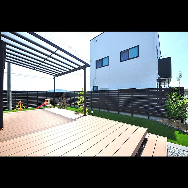 ナチュレn プラドワン ひとと木2 植栽 目隠しフェンス などのインテリア実例 22 03 18 10 12 45 Roomclip ルームクリップ