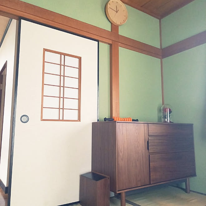 部屋全体 和室 キャビネット 賃貸 収納 などのインテリア実例 21 07 10 11 49 08 Roomclip ルームクリップ