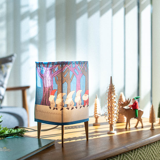 ザイフェン シュパンバウム クリスマス ランプシェード トムテ などのインテリア実例 12 07 08 58 28 Roomclip ルームクリップ